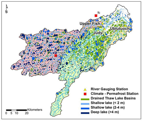 Map of Fish Creek Watershed