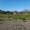 Camp at Sapsuk Lake