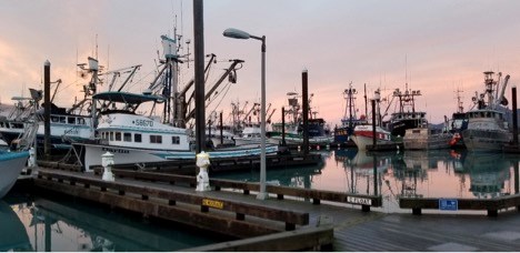 Fishing docks of Cordova by Jennifer Schmidt
