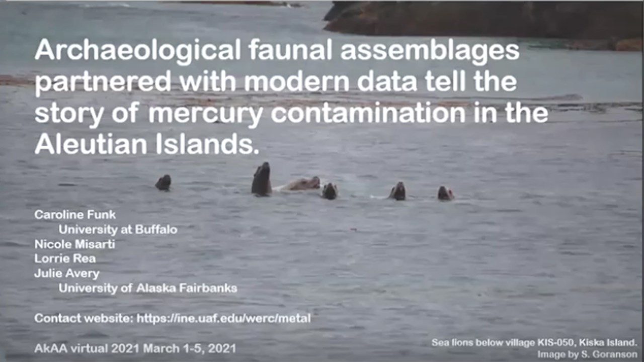 Archaeological faunal assemblages partnered with modern data tell the story of mercury contamination in the Aleutian Islands