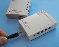 connecting the cable