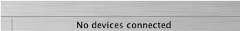 device not connected
