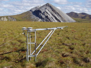 Ivotuk 10 meter moss site photo of radiation tower (photo date unknown).