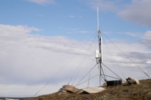 Anvil Mt. repeater photo from before wind sensor was installed